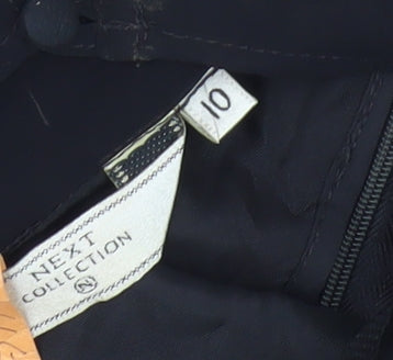 Next Women's Black Sheath Party Dress Size 10