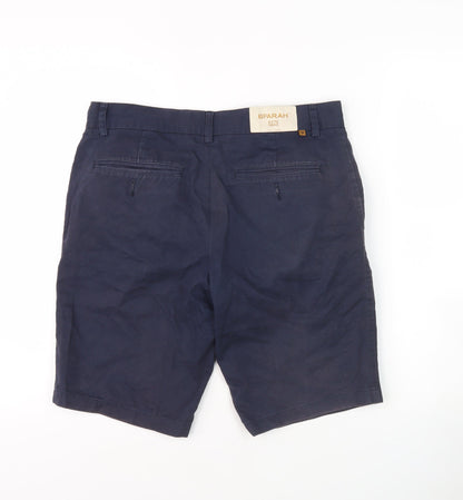 Farah Men's Blue Chino Shorts, Size 30
