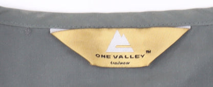 Mens UK Size L One Valley Trailwear Grey Basic Jacket