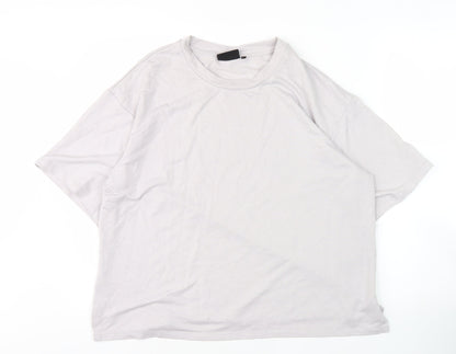 Love Leggings Women's White T-Shirt XL Relaxed Fit