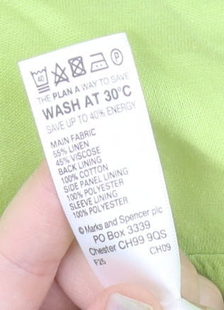 Womens UK Size 16 Marks and Spencer Green
