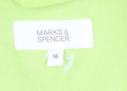Womens UK Size 16 Marks and Spencer Green