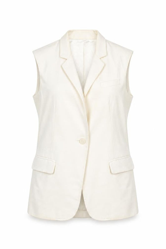 Iris & Ink Women's Ivory Blazer Size 12