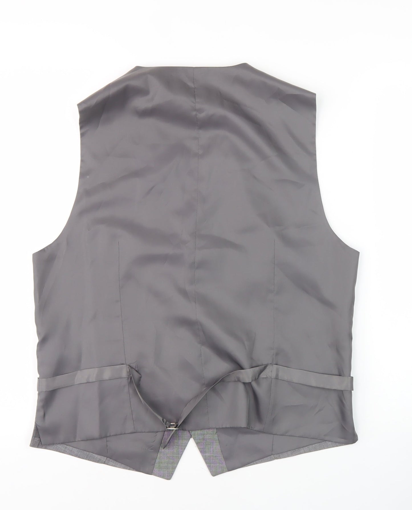 Vincere Men's Grey Suit Waistcoat, Size 42L