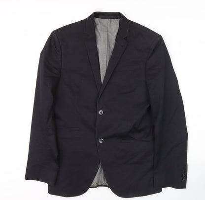 Marks and Spencer Men's Black Slim Fit Blazer