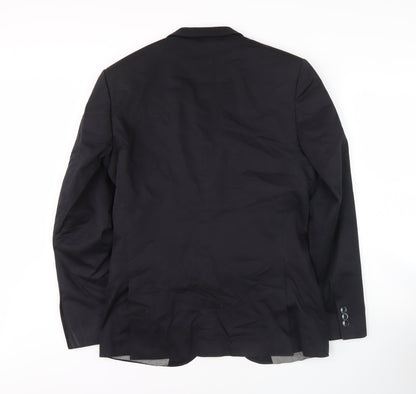 Marks and Spencer Men's Black Slim Fit Blazer