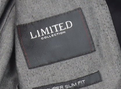 Marks and Spencer Men's Black Slim Fit Blazer