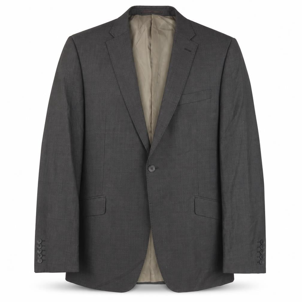 Mens UK Size 44 Tom English Regular Grey Suit Jacket