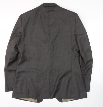 Mens UK Size 44 Tom English Regular Grey Suit Jacket