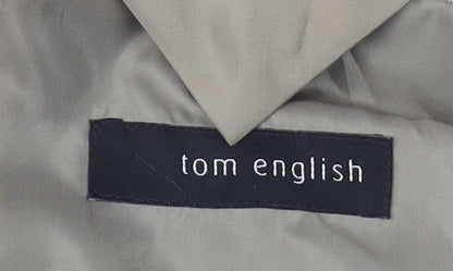 Mens UK Size 44 Tom English Regular Grey Suit Jacket