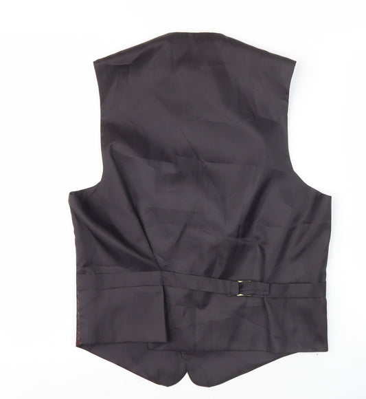 Mens UK Size M C&A Regular Multicoloured Suit Waistcoat