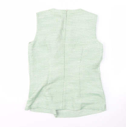 Womens UK Size 12 Kew 159 Green  Blouse