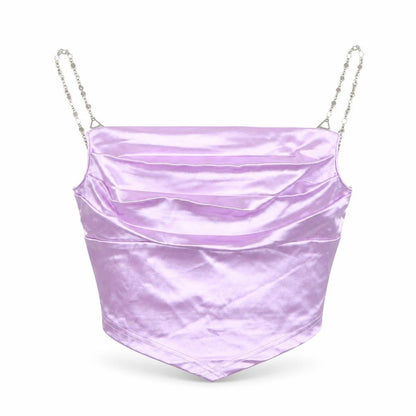 Womens UK Size 10 ASOS Purple Camisole Tank