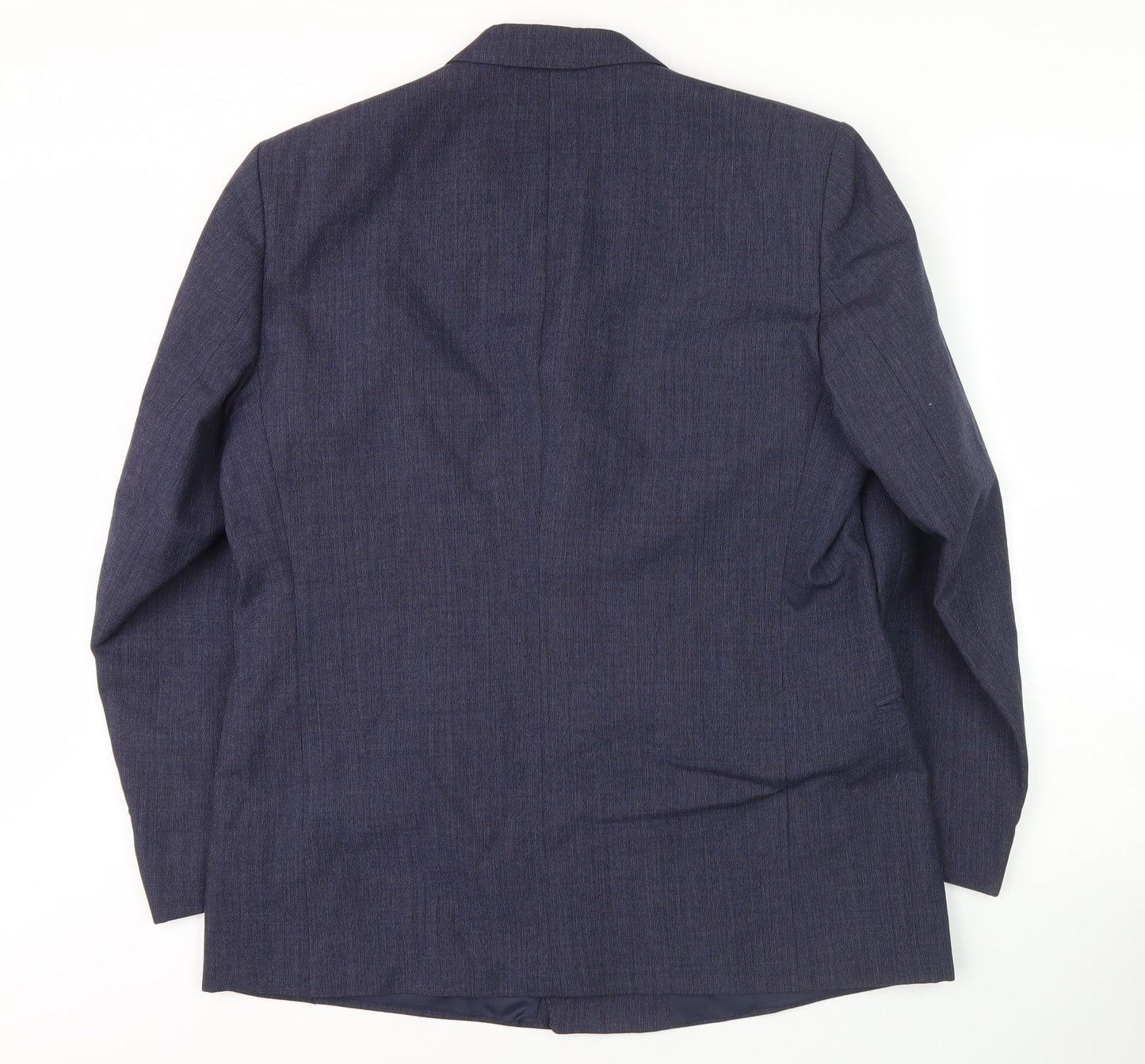 Mens UK Size 40 Harbarry of England Regular Blue Suit Jacket