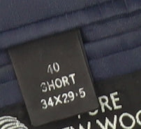 Mens UK Size 40 Harbarry of England Regular Blue Suit Jacket
