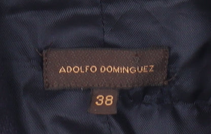 Adolfo Dominguez Women's Blue Blazer Size 10