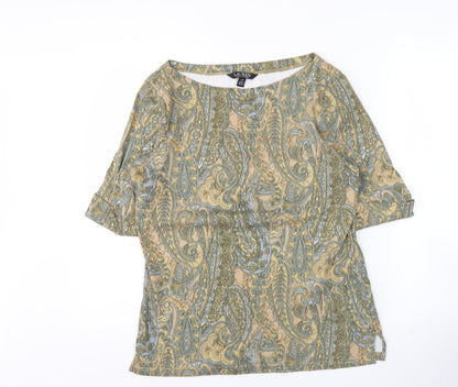 Womens UK Size L Ralph Lauren Multicoloured  T-Shirt