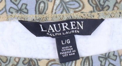 Womens UK Size L Ralph Lauren Multicoloured  T-Shirt