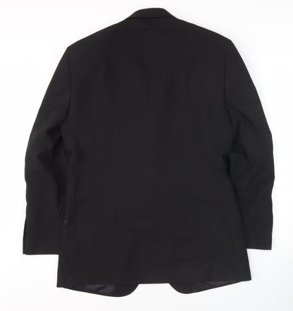 Mens UK Size 38 Marks and Spencer Regular Black Suit Jacket