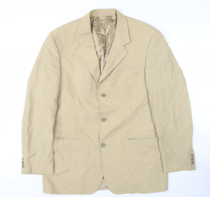 Mens UK Size 40 Fraser Regular Beige Suit Jacket