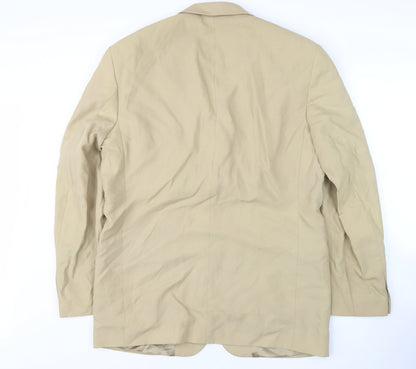Mens UK Size 40 Fraser Regular Beige Suit Jacket