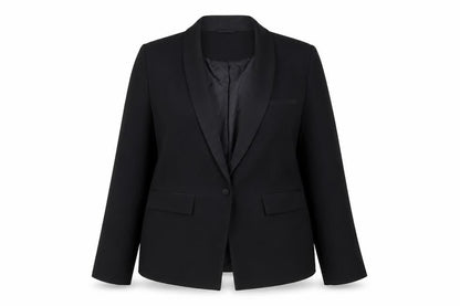 Womens UK Size 16 New Look Regular Black Suit Jacket