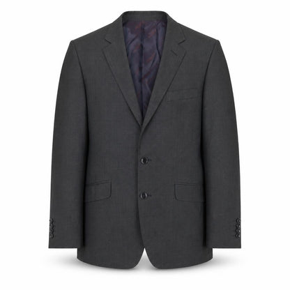 Bernini Men's Grey Single-Breasted Blazer Jacket