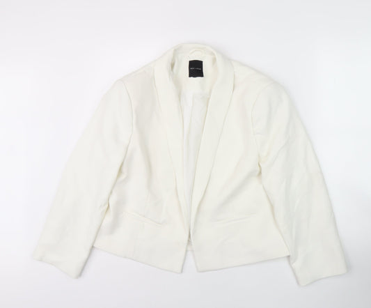 New Look Women's White Blazer Size 16