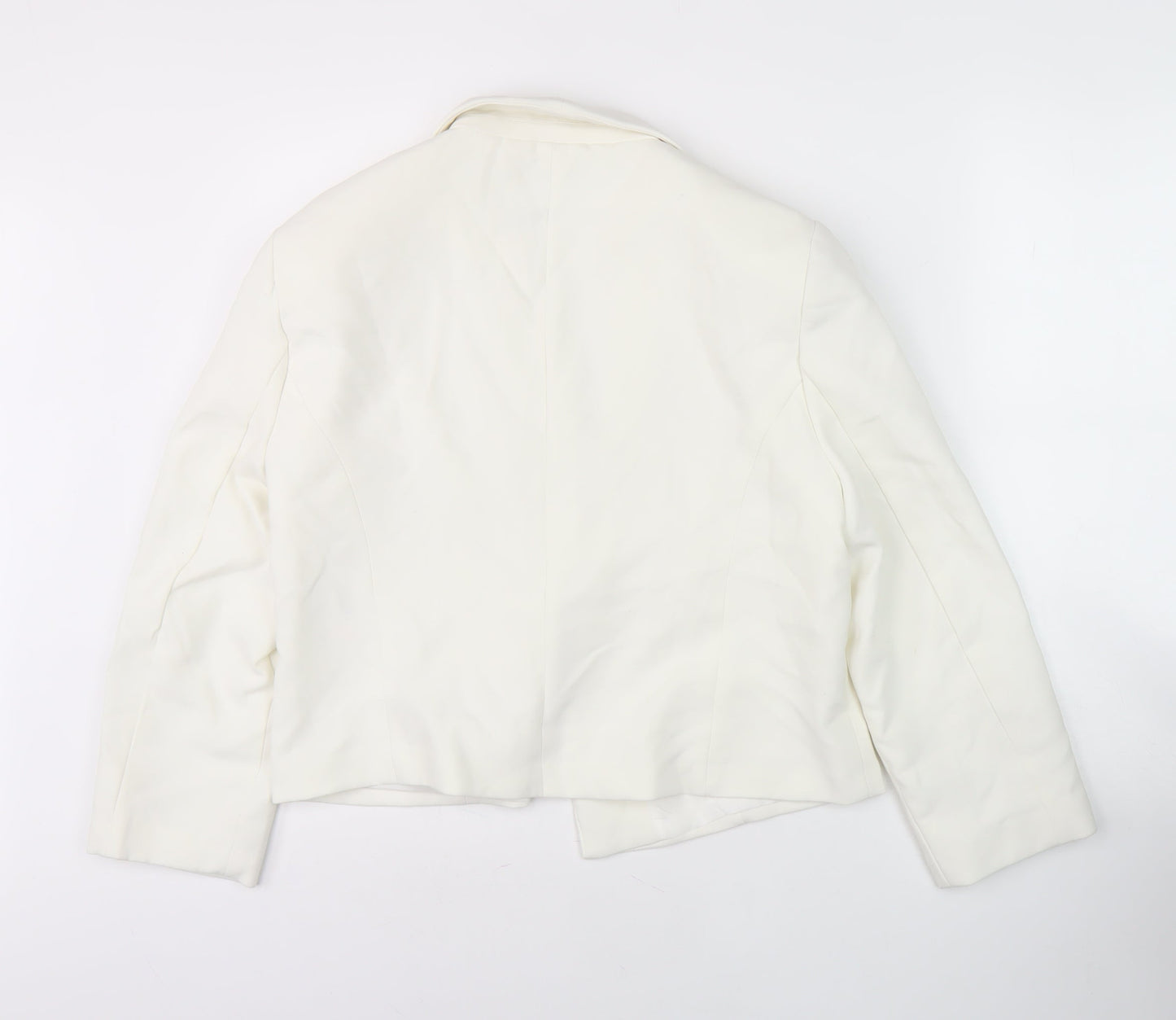 New Look Women's White Blazer Size 16