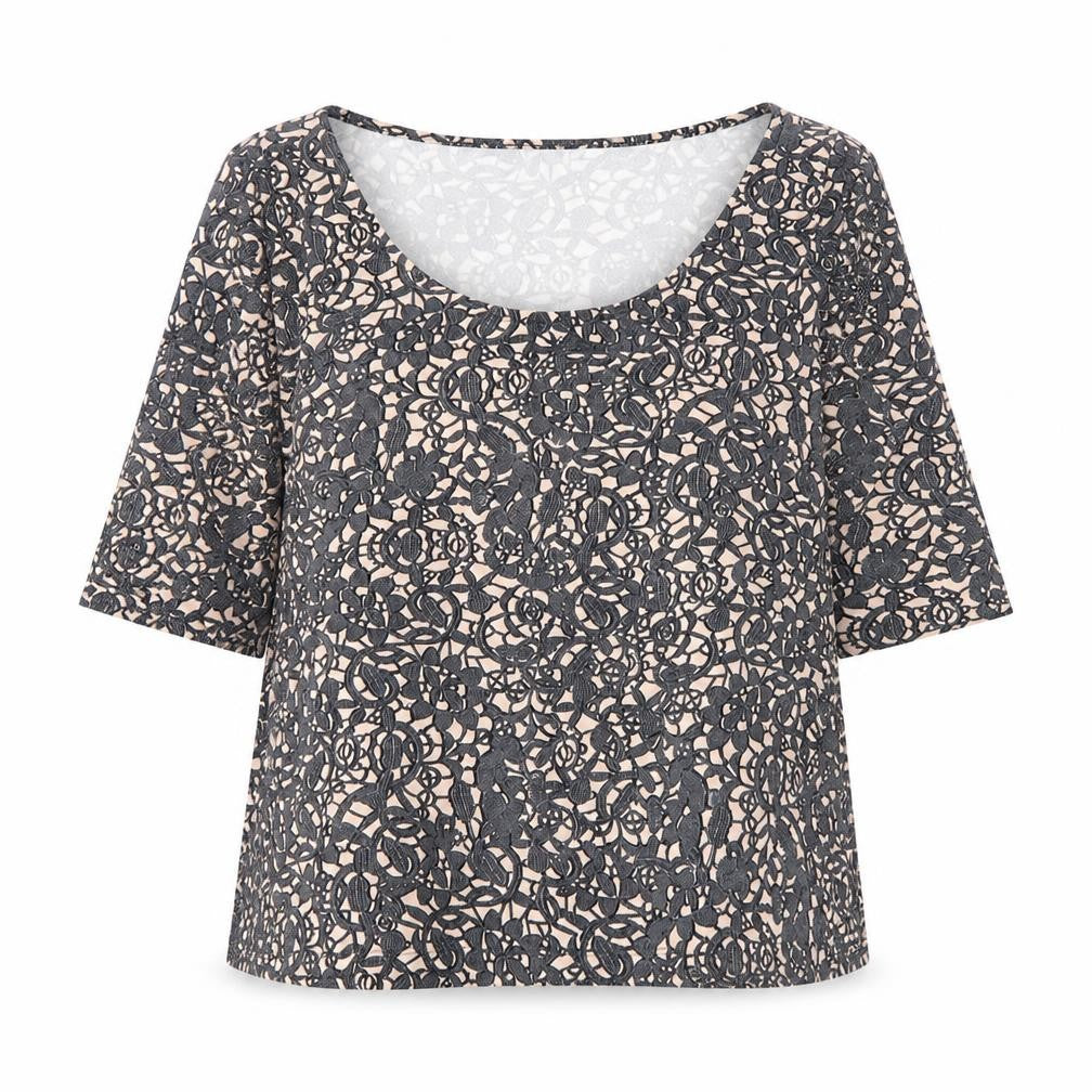 Womens UK Size 16 Dorothy Perkins Multicoloured Basic T-Shirt