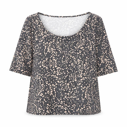 Womens UK Size 16 Dorothy Perkins Multicoloured Basic T-Shirt
