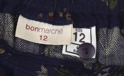 Womens UK Size 12 Bonmarché A-Line  Skirt