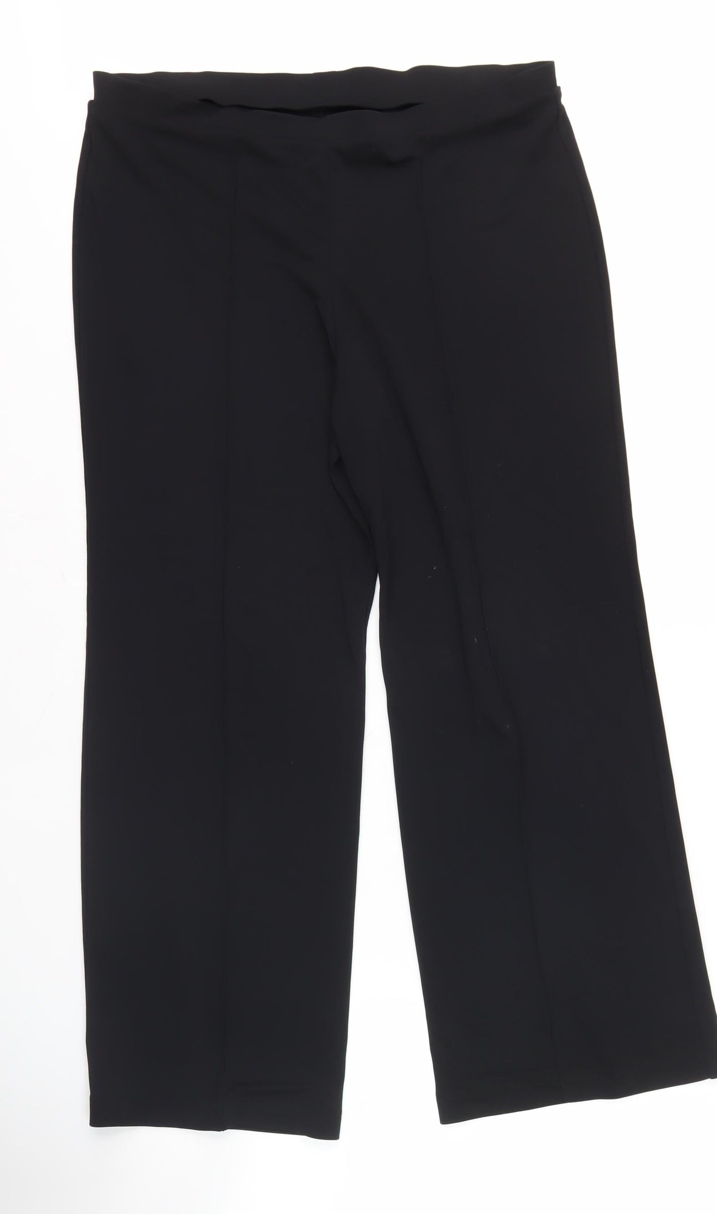 Womens UK Size 14 Marks and Spencer   Black Trousers
