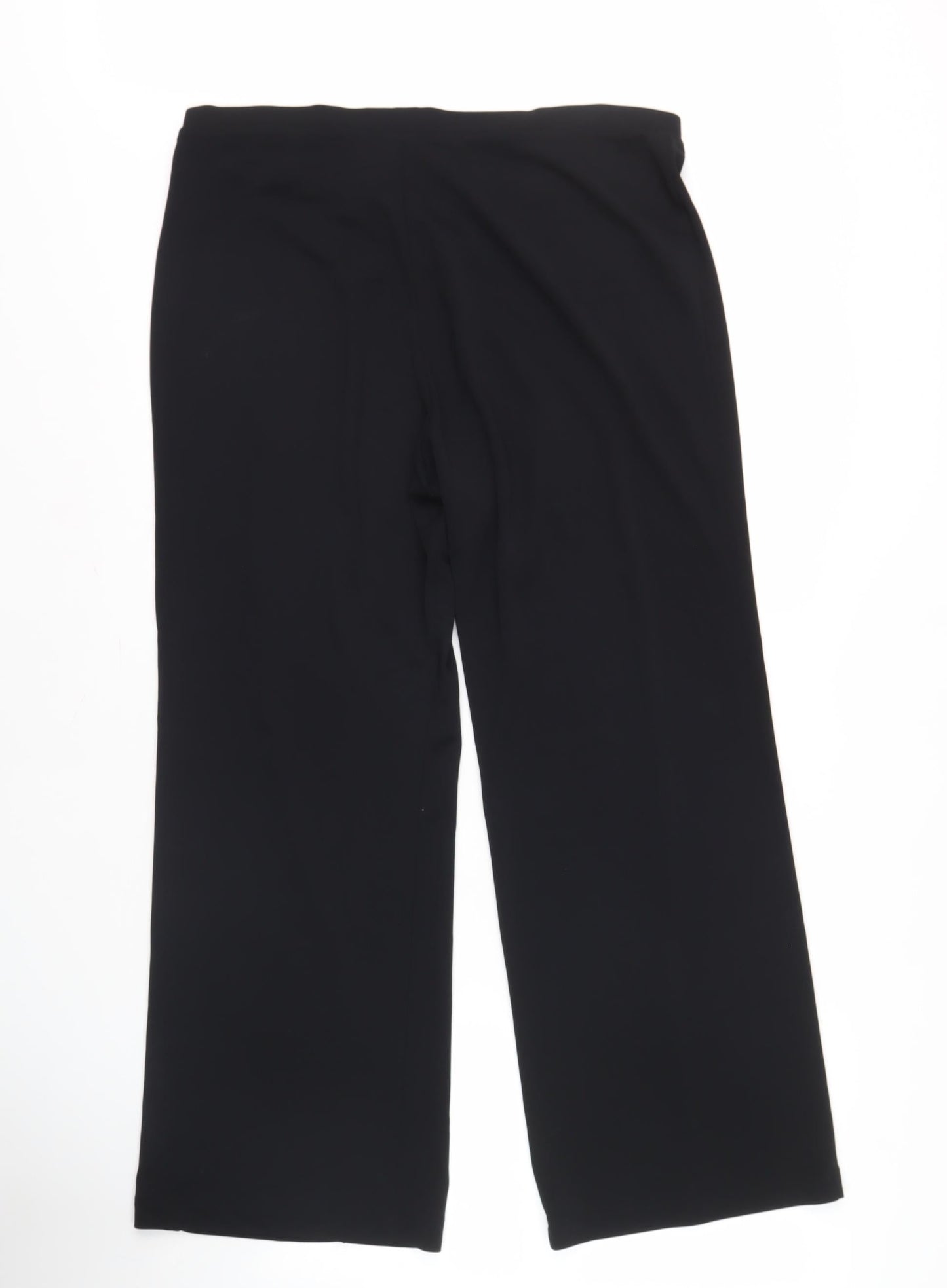 Womens UK Size 14 Marks and Spencer   Black Trousers