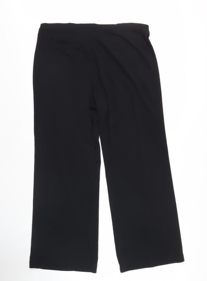 Womens UK Size 14 Marks and Spencer   Black Trousers