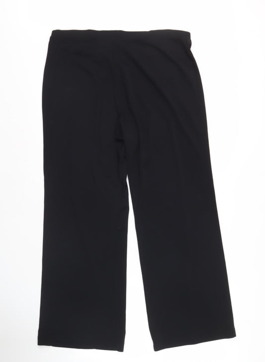Womens UK Size 14 Marks and Spencer   Black Trousers