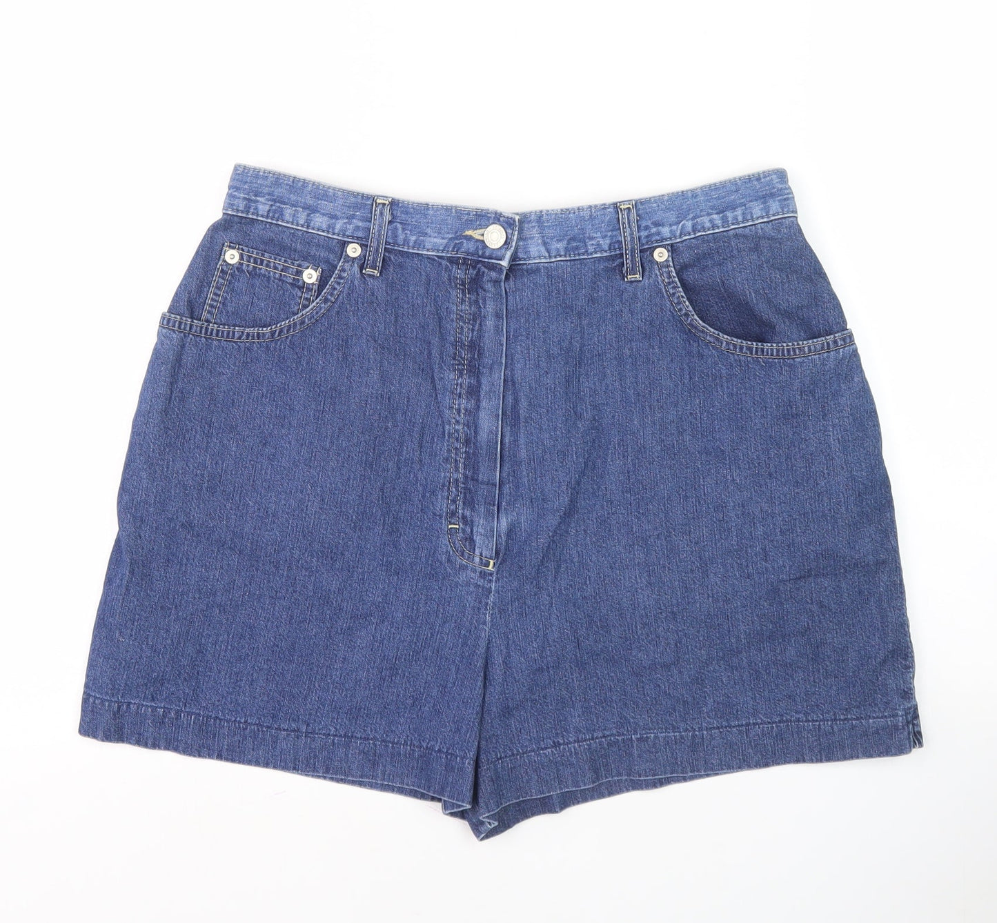 Marks and Spencer Womens Blue Denim Shorts Size 6