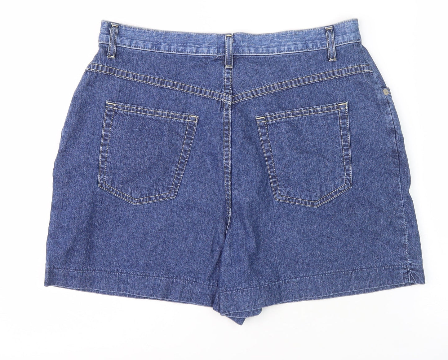 Marks and Spencer Womens Blue Denim Shorts Size 6