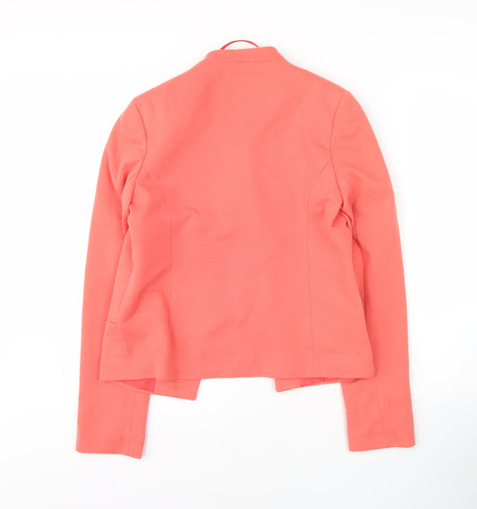 Miss Selfridge Women's Orange Blazer Size 10