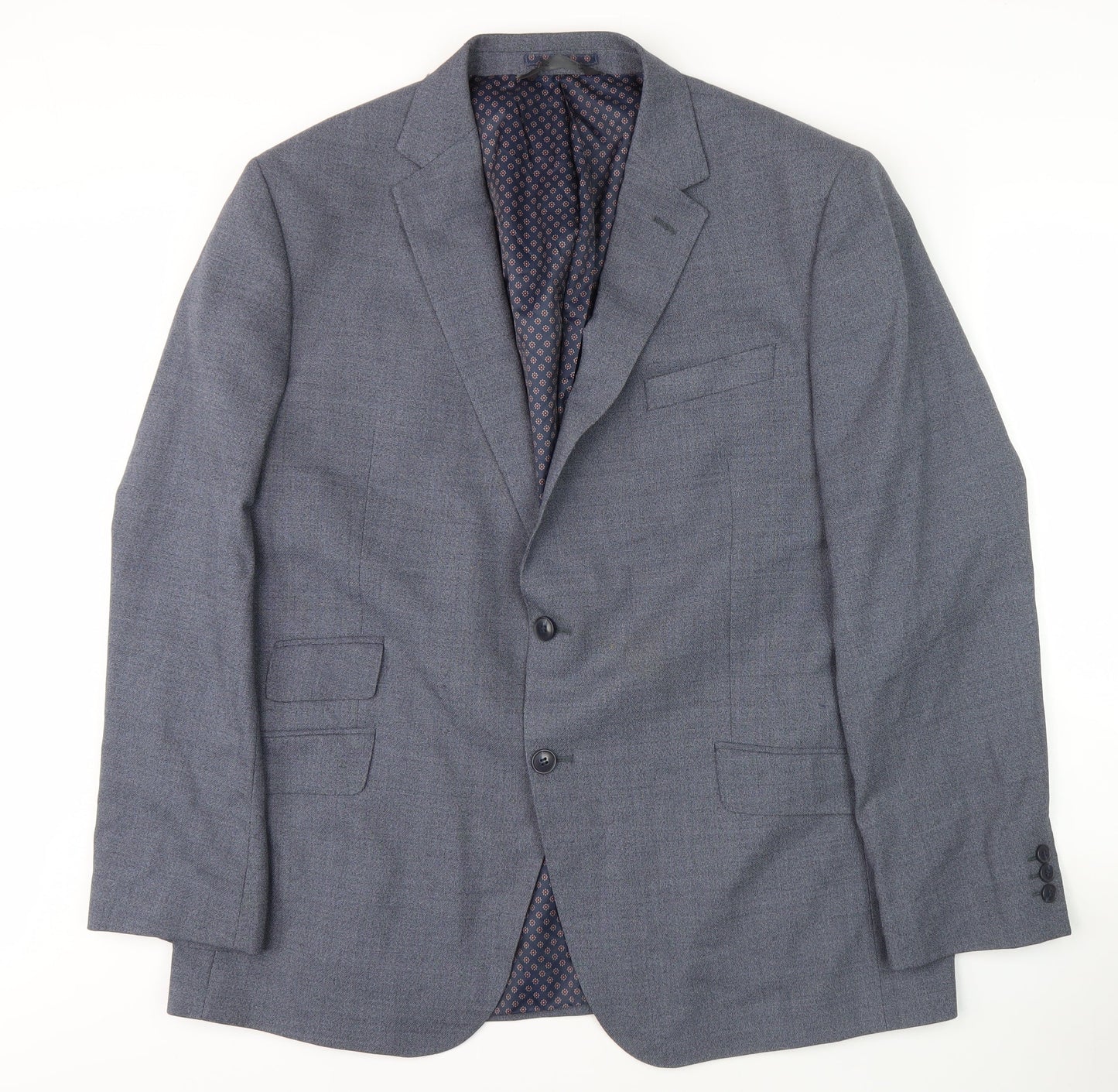 Mens UK Size 46 Marks and Spencer Regular Grey Suit Jacket