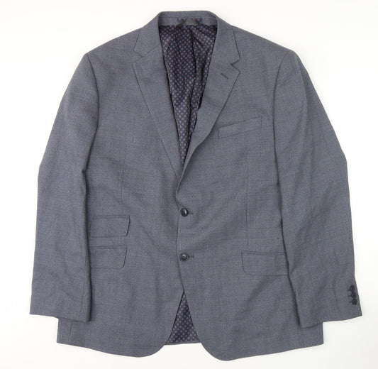 Mens UK Size 46 Marks and Spencer Regular Grey Suit Jacket
