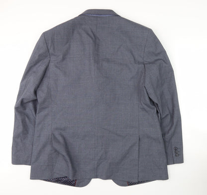 Mens UK Size 46 Marks and Spencer Regular Grey Suit Jacket