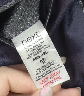 Mens UK Size 36 NEXT Regular Black Suit Jacket