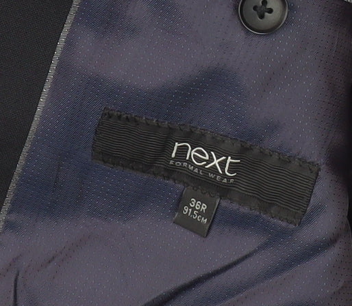 Mens UK Size 36 NEXT Regular Black Suit Jacket
