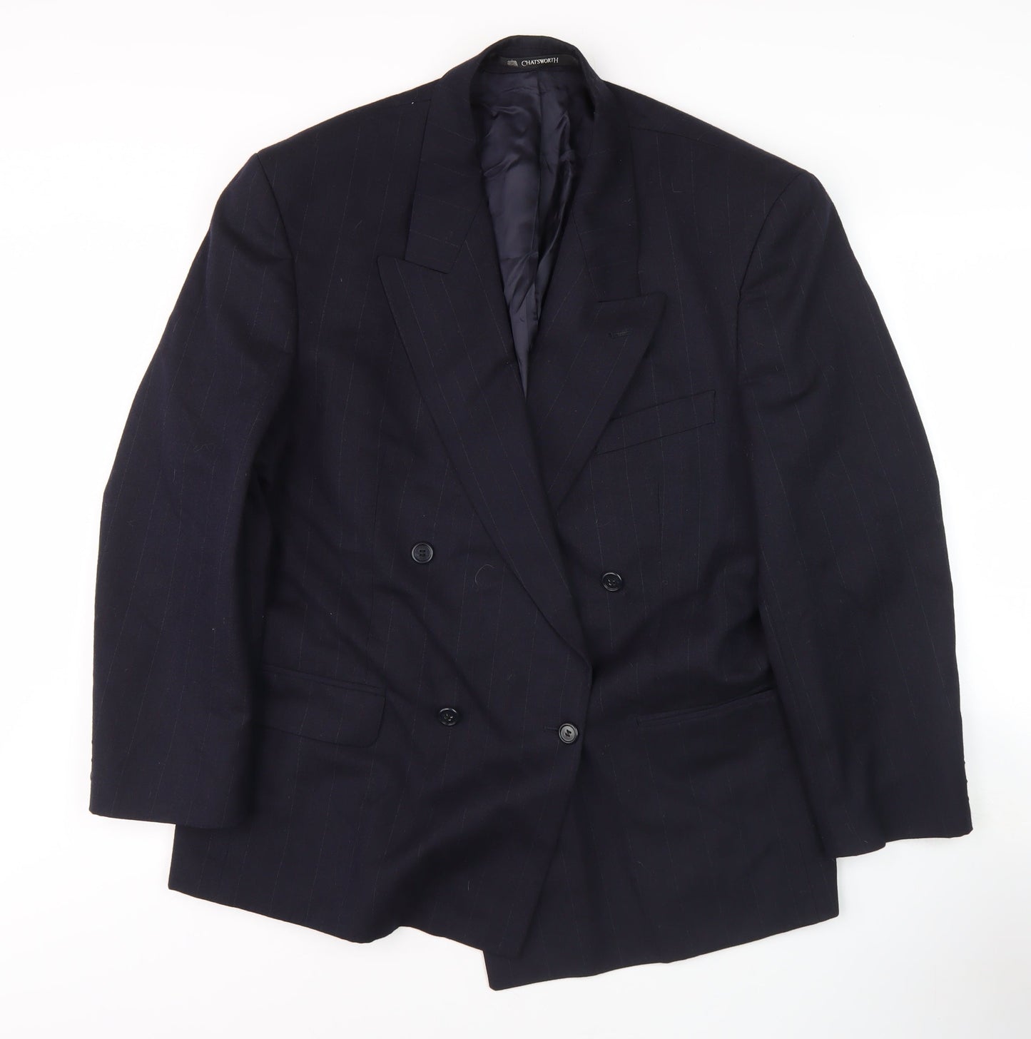 Mens UK Size 42 Chatsworth Regular Blue Suit Jacket