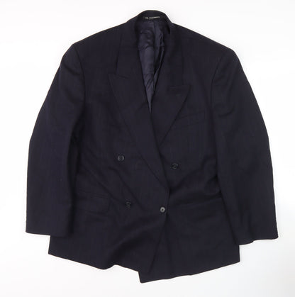 Mens UK Size 42 Chatsworth Regular Blue Suit Jacket