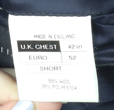 Mens UK Size 42 Chatsworth Regular Blue Suit Jacket