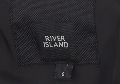 River Island Women's Multicoloured Striped Blazer Size 6