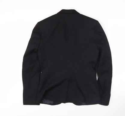 Zara Unisex Black Formal Suit Jacket M