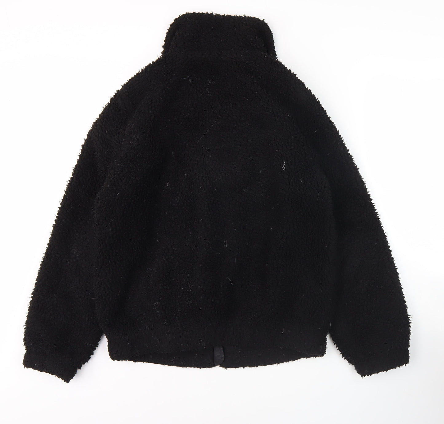 915 Generation Girls Black Fleece Jacket, Age 14-15, Polyester, Lined